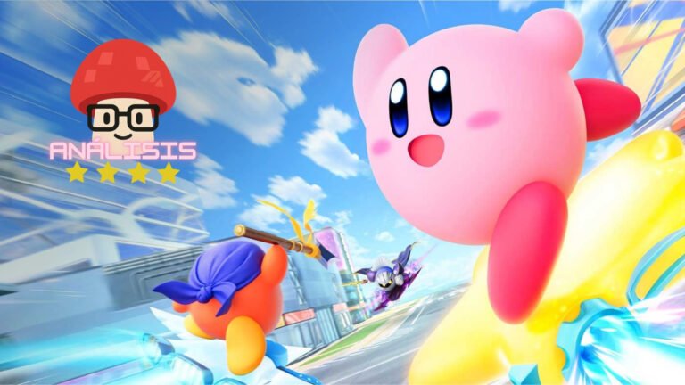 Kirby Air Riders: caos rosita, velocidad y puro vacilón