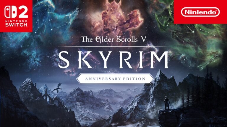 Skyrim Anniversary Edition llega por sorpresa a Nintendo Switch 2 con mejora gratuita para muchos jugadores