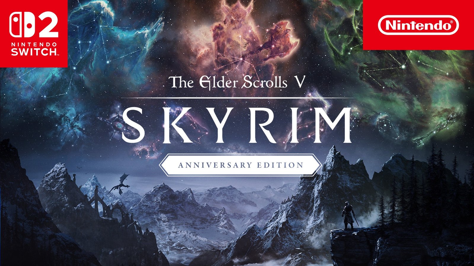 Skyrim Anniversary Edition llega por sorpresa a Nintendo Switch 2 con mejora gratuita para muchos jugadores