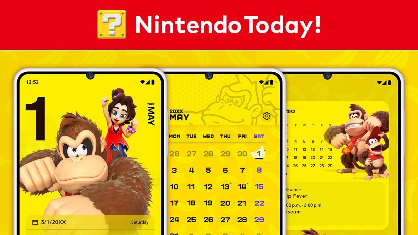 Nintendo estrena tema de Donkey Kong en la app Nintendo Today!