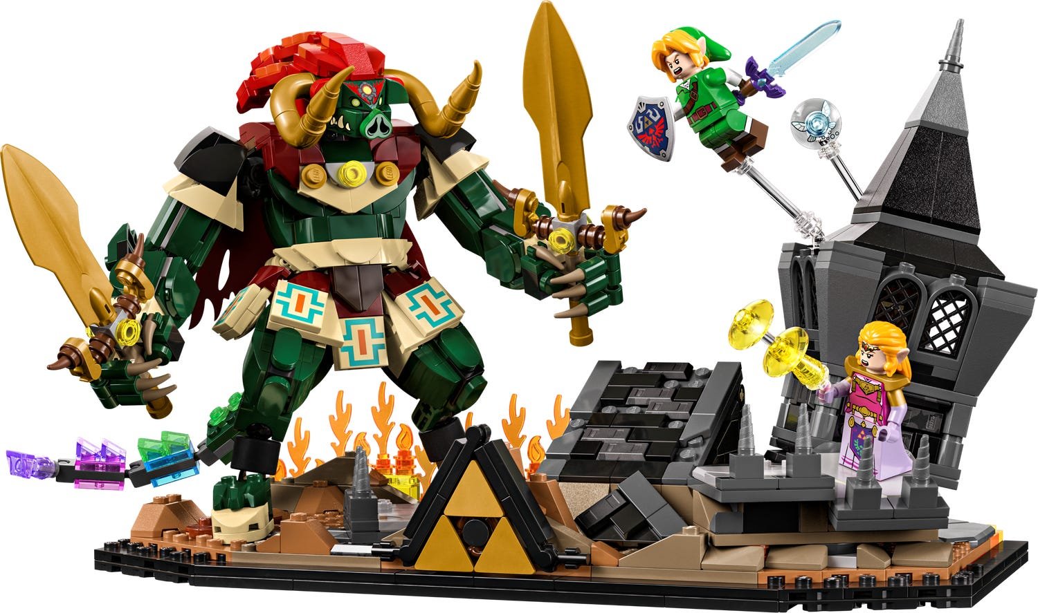 LEGO y Nintendo confirman nuevo set de The Legend of Zelda: recrea la batalla final de Ocarina of Time