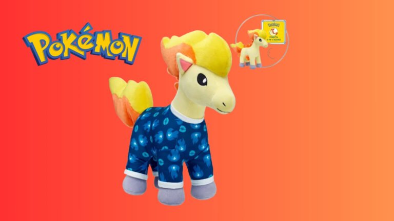 Build-A-Bear enciende a los fans con su nuevo Ponyta de Pokémon: peluche con pijama y sonidos incluidos