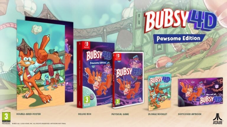 Atari pone fecha a Bubsy 4D y abre la preventa de la edición física “Pawsome” Atari pone fecha a Bubsy 4D y abre la preventa de la edición física “Pawsome”