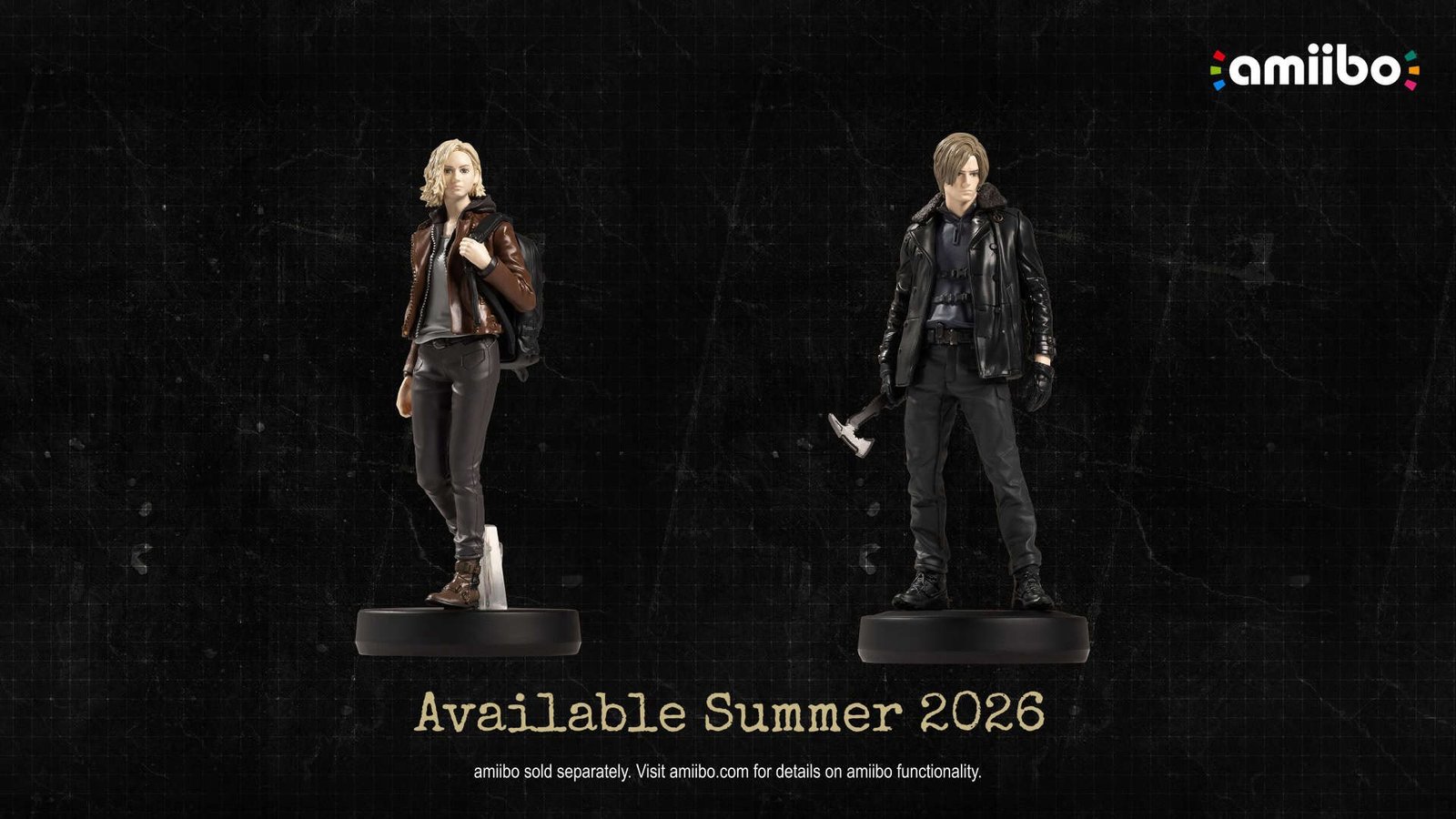 Capcom anuncia los primeros amiibo de Resident Evil: Leon S. Kennedy y Grace Ashcroft llegarán en verano de 2026 Capcom anuncia los primeros amiibo de Resident Evil: Leon S. Kennedy y Grace Ashcroft llegarán en verano de 2026