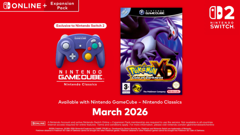 Pokémon XD: Gale of Darkness regresa en marzo y podrá jugarse en Switch 2 con Nintendo Switch Online + Paquete de Expansión Pokémon XD: Gale of Darkness regresa en marzo y podrá jugarse en Switch 2 con Nintendo Switch Online + Paquete de Expansión