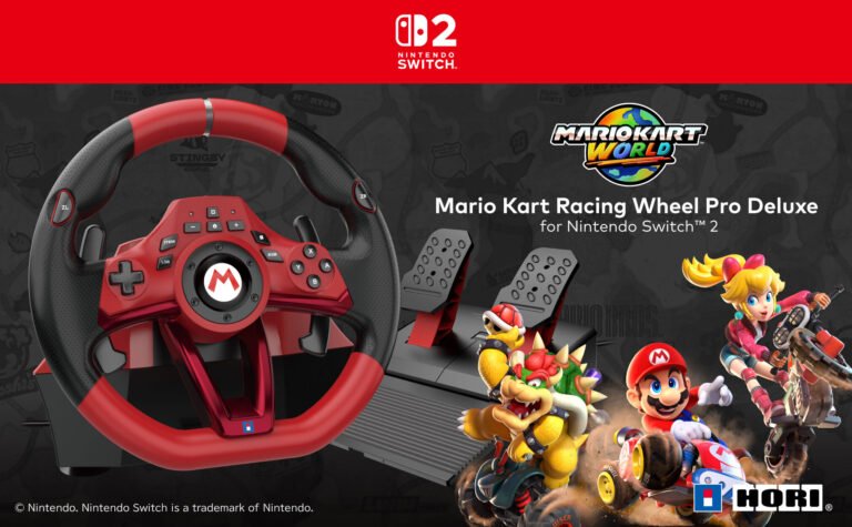 Nintendo y HORI se unen: llega un volante oficial de Mario Kart World para Switch 2 y ya acepta preventa