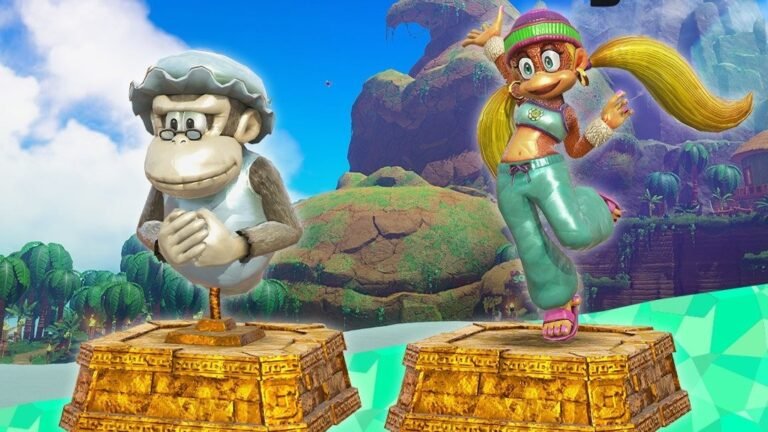 Unyielding Strength llega a Donkey Kong Bananza: evento por tiempo limitado con nuevas estatuas exclusivas