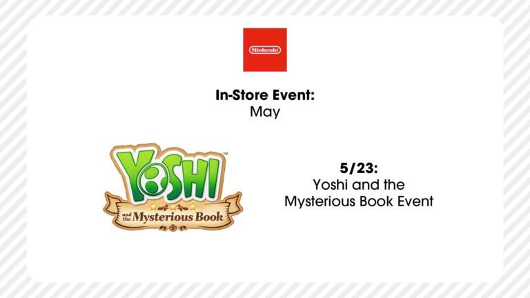 Nintendo prepara evento especial de Yoshi en sus tiendas oficiales de Nueva York y San Francisco Nintendo prepara evento especial de Yoshi en sus tiendas oficiales de Nueva York y San Francisco